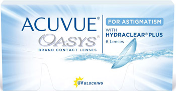 Acuvue Oasys for Astigmatism with Hydraclear 