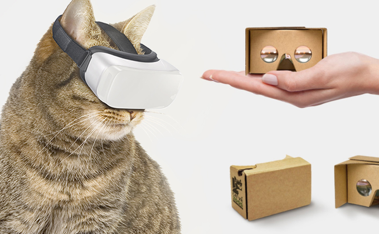 Домашние животные смогут поиграть в очках виртуальной реальности